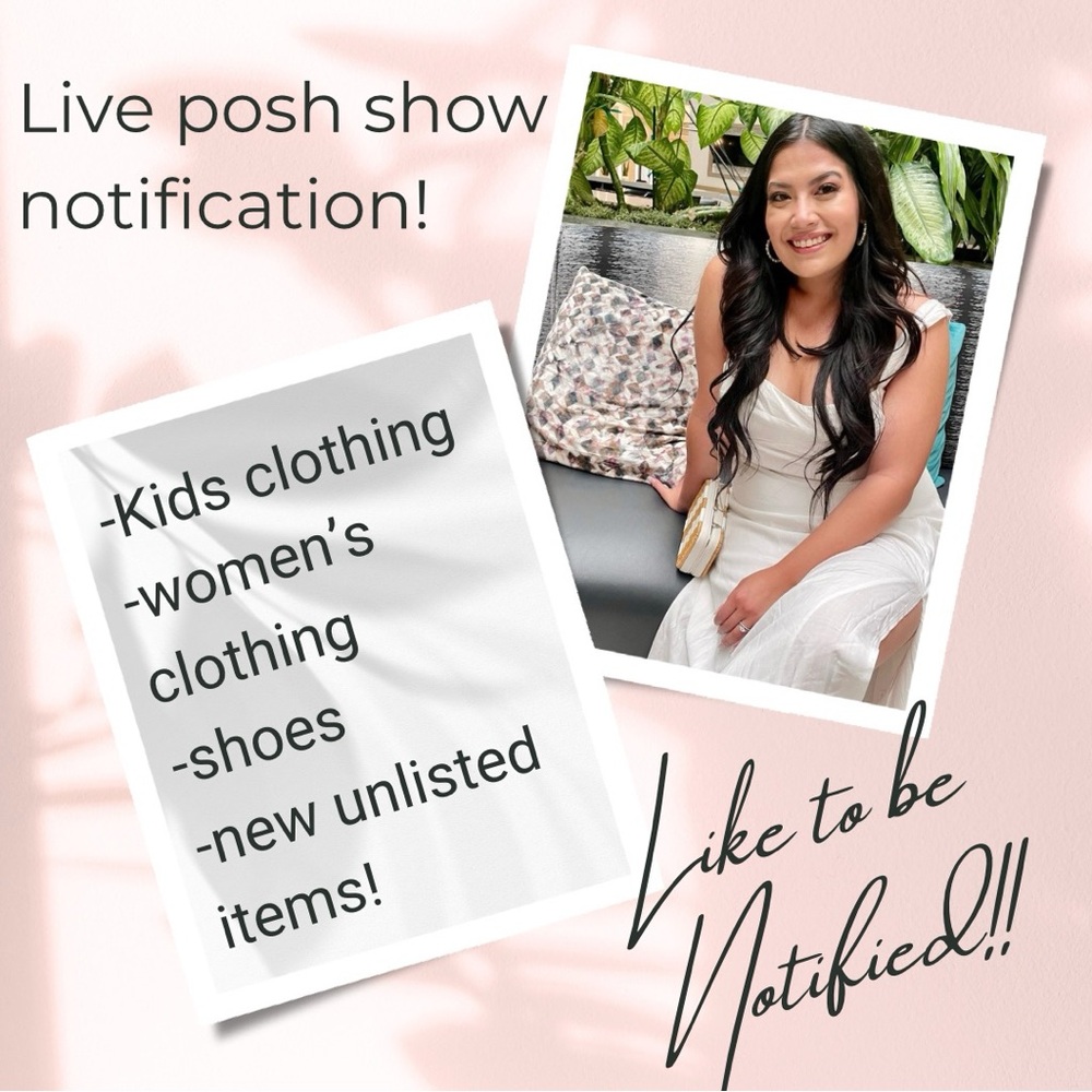 Wearitnext_ Posh Live Show Notification! 🌸